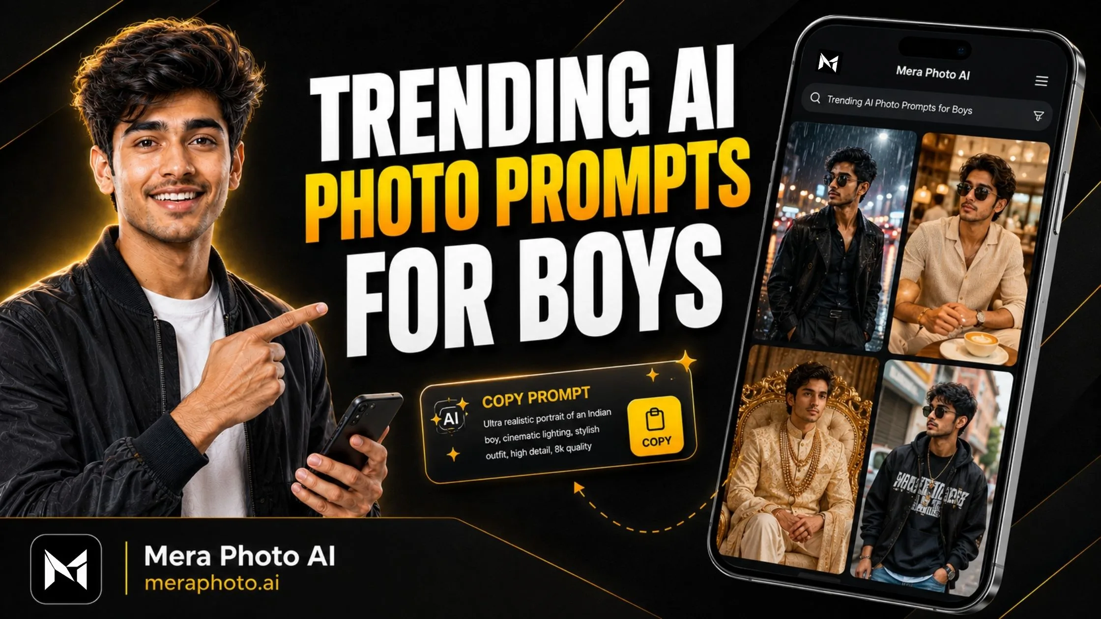Trending AI Photo Prompt for Boys