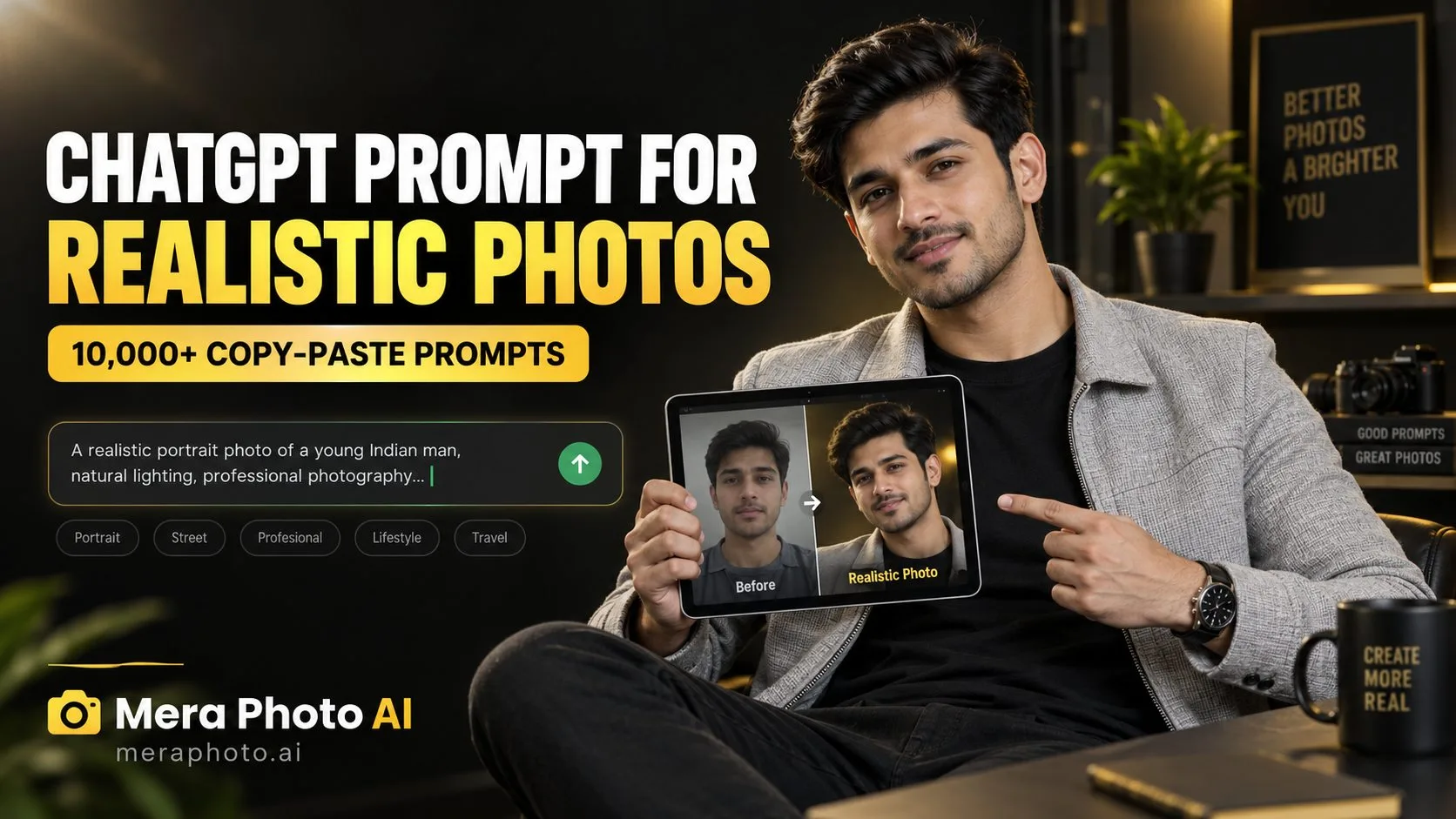 ChatGPT Prompt for Realistic Photos