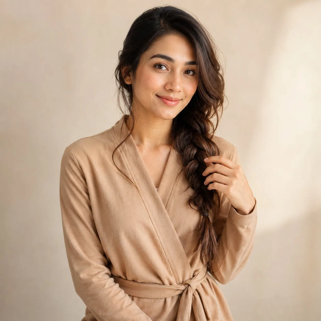 Warm Beige Portrait Photography result 2