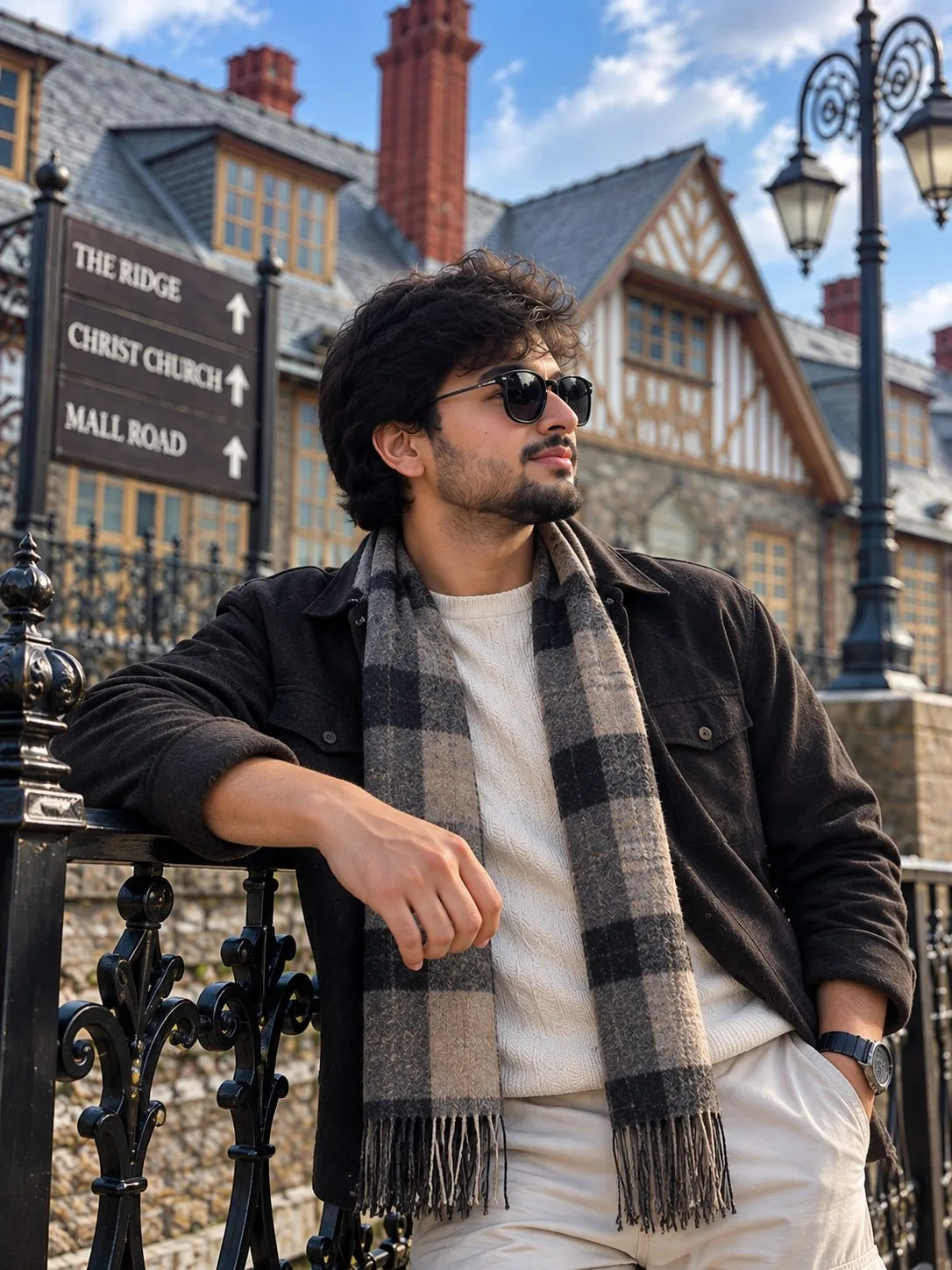 Cinematic Close-Up Boy Photo in Shimla