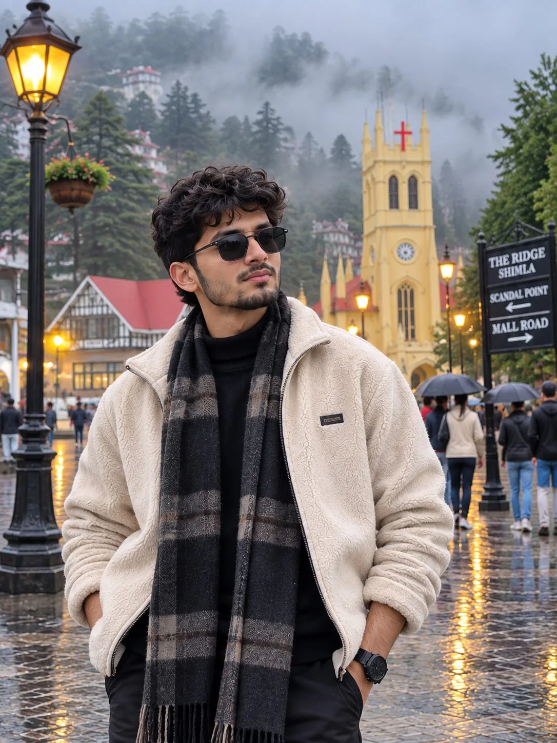 Close-Up Winter Boy Photo in Shimla