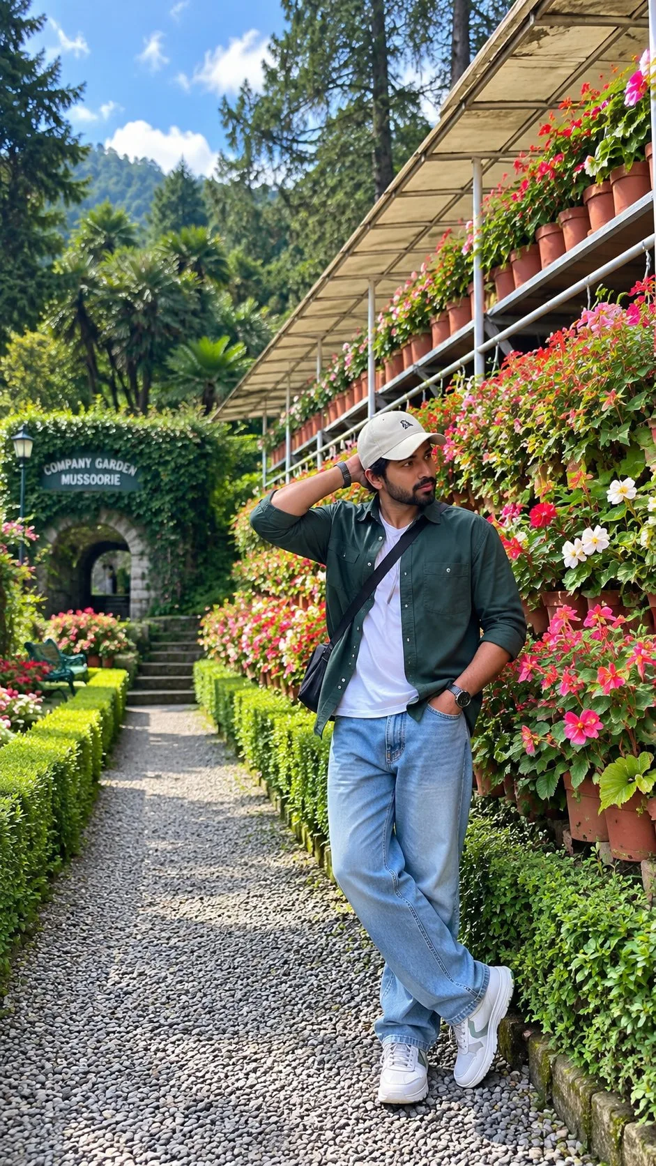 Company Garden Mussoorie Boy Photo
