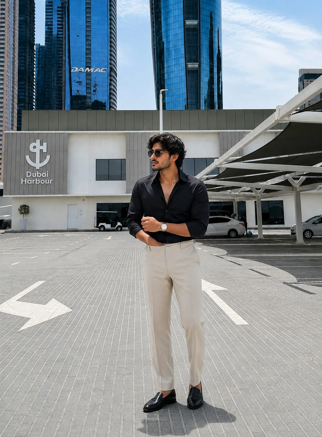 Dubai days, effortless ways. 🖤