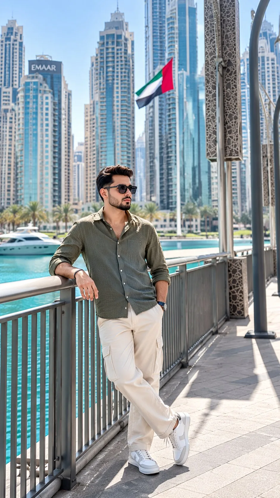 Dubai Marina Luxury Look