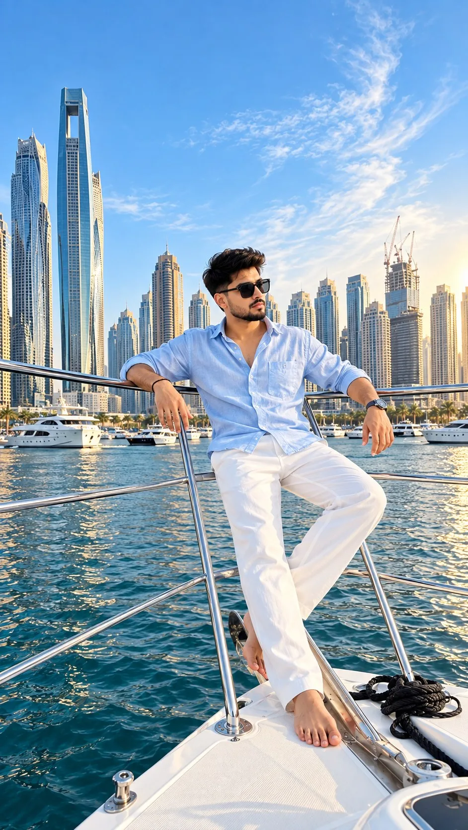 Dubai Marina Yacht Lifestyle