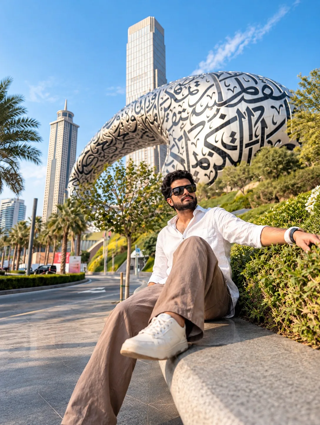 Dubai Museum of the Future Portrait