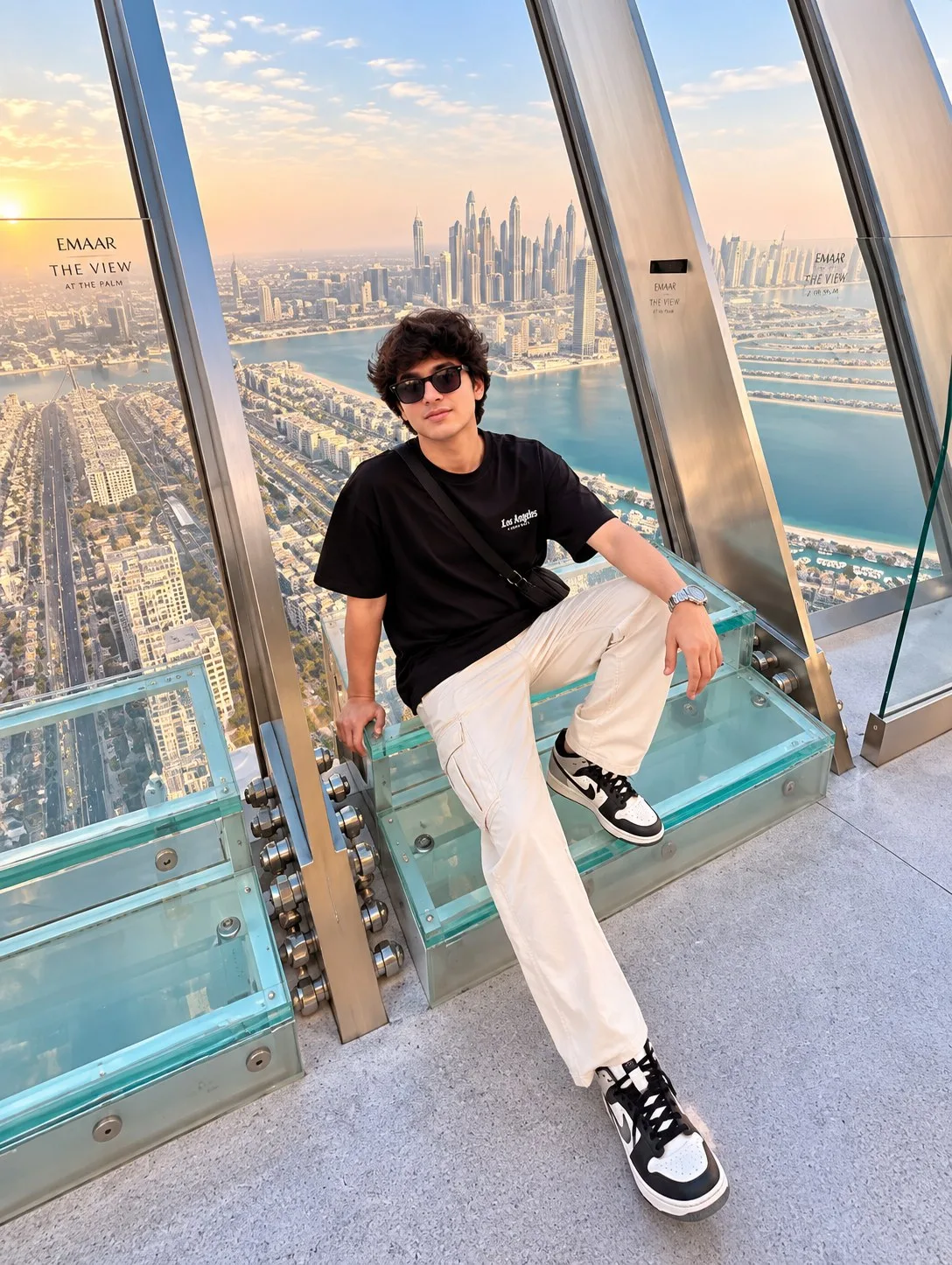 Dubai Skyline Observation Deck Portrait