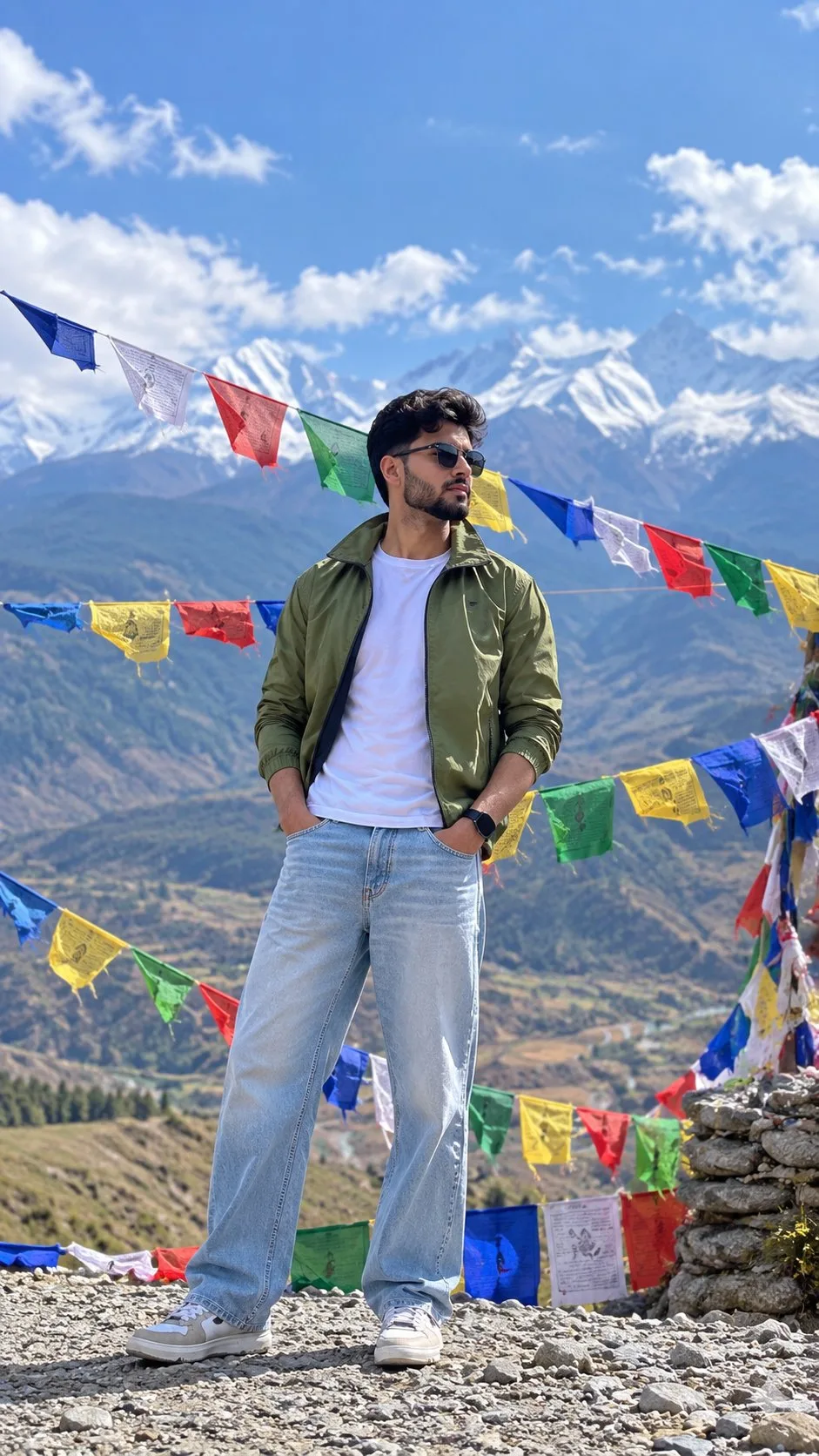 Himalayan Mountain Boy Photo