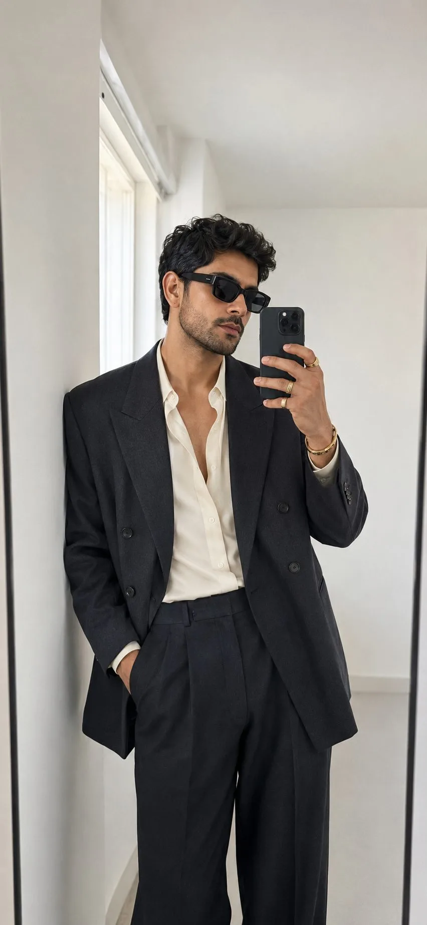 Keeping it classic, keeping it effortless. 🕶️