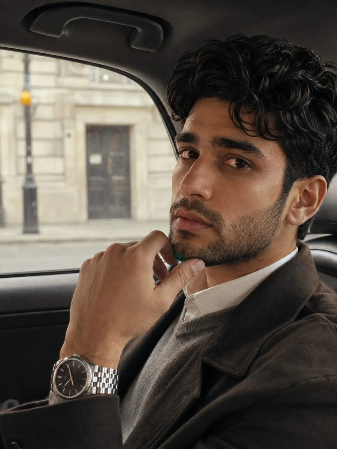 Luxury Car Close-Up Portrait