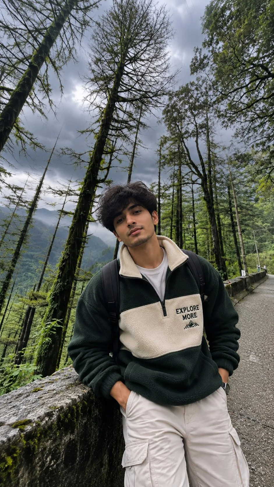 Misty Mussoorie Forest Look