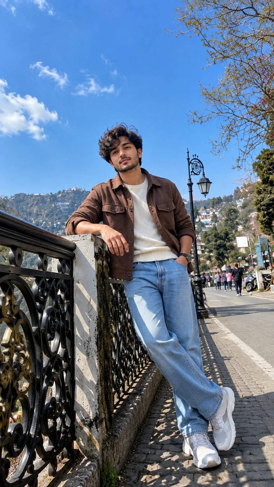 Mussoorie Mall Road Boy Photo