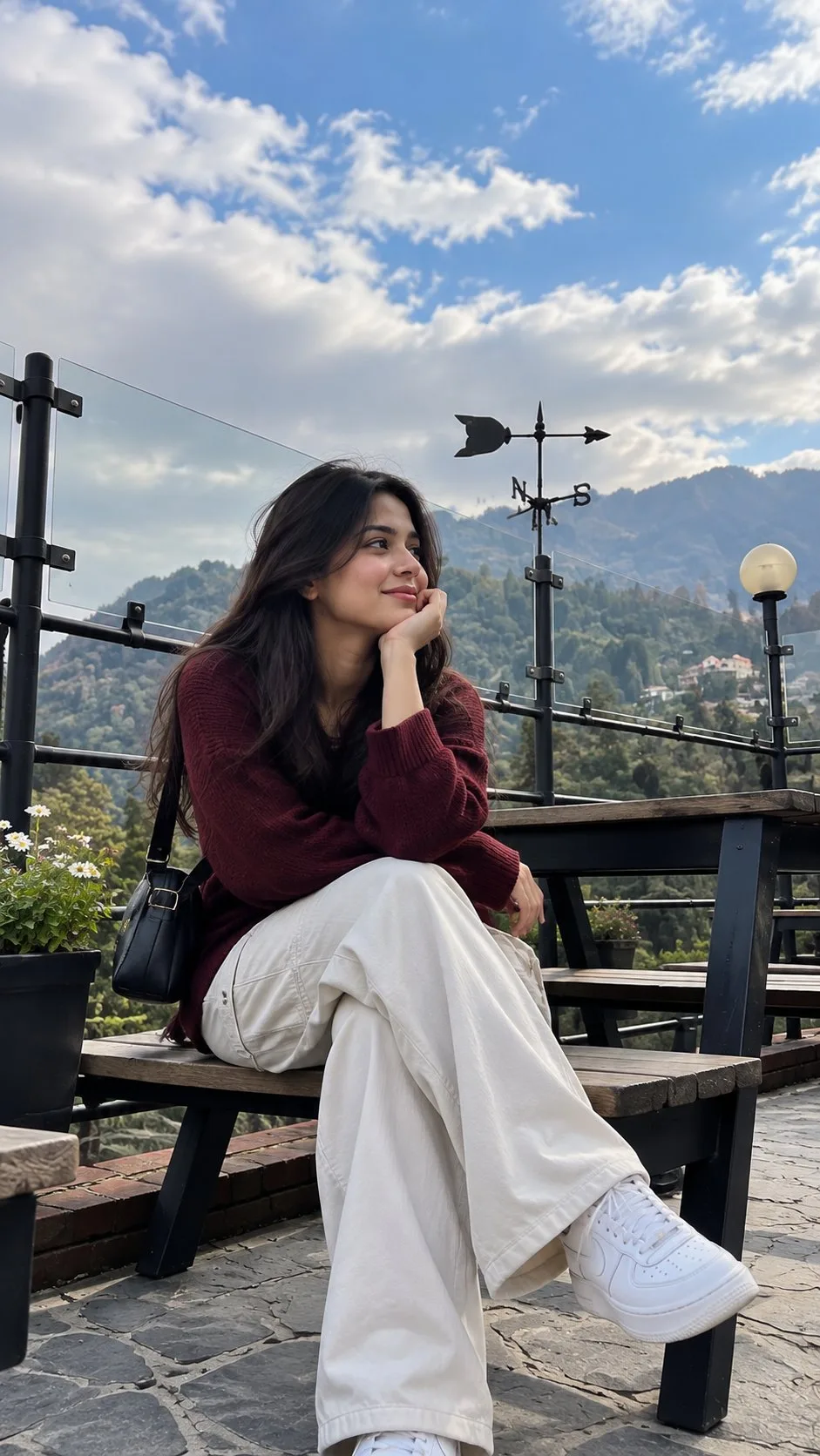 Mussoorie Mountain Café Girl Photo