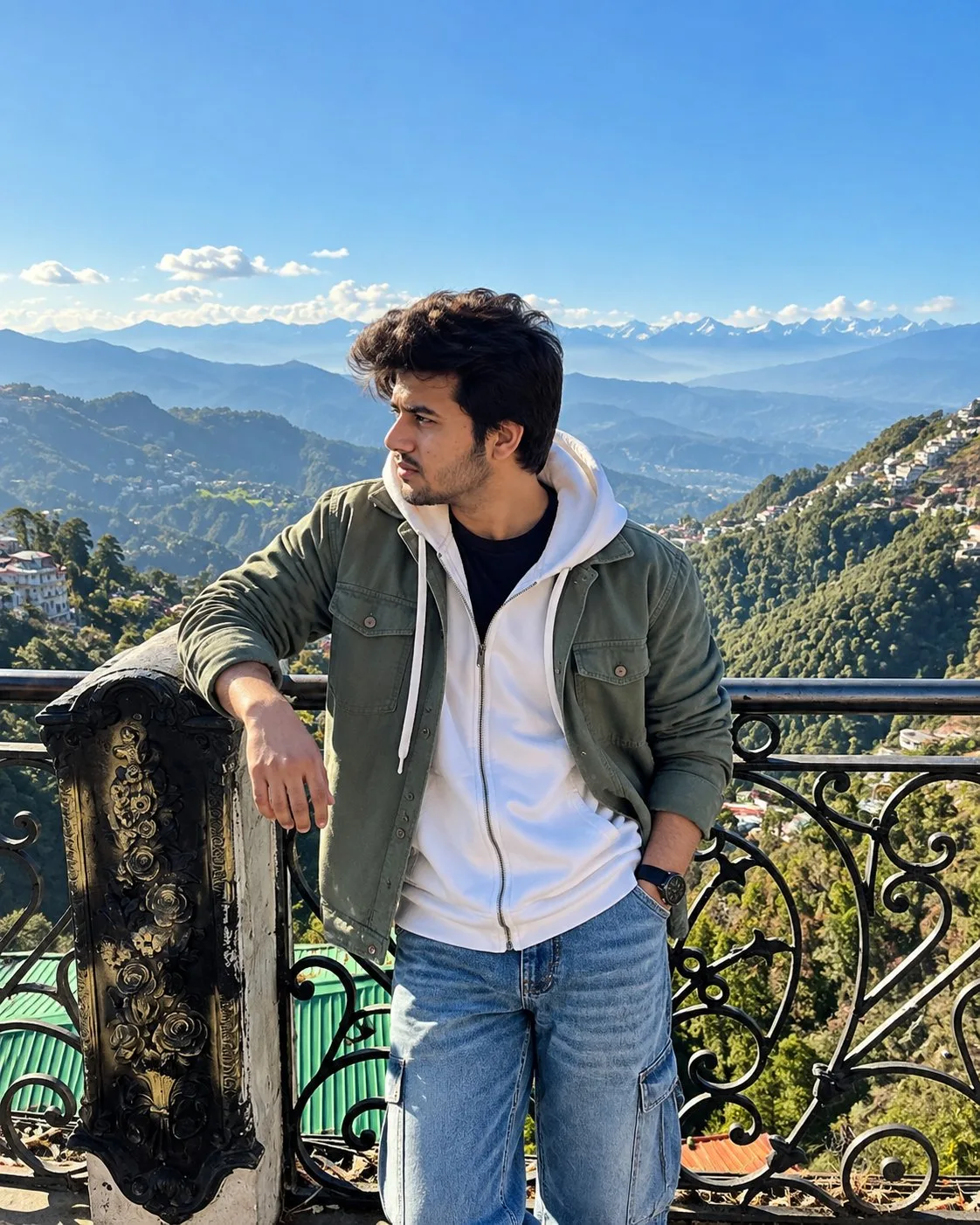 Mussoorie Mountain View Boy Photo