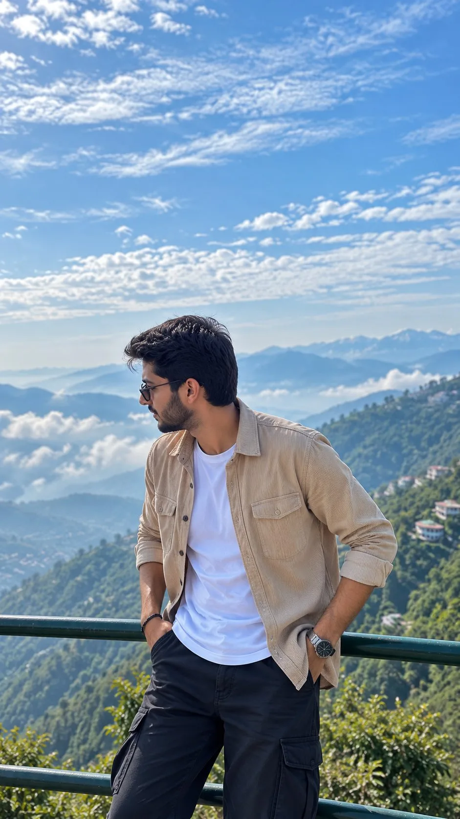 Mussoorie Mountain View Boy Photo