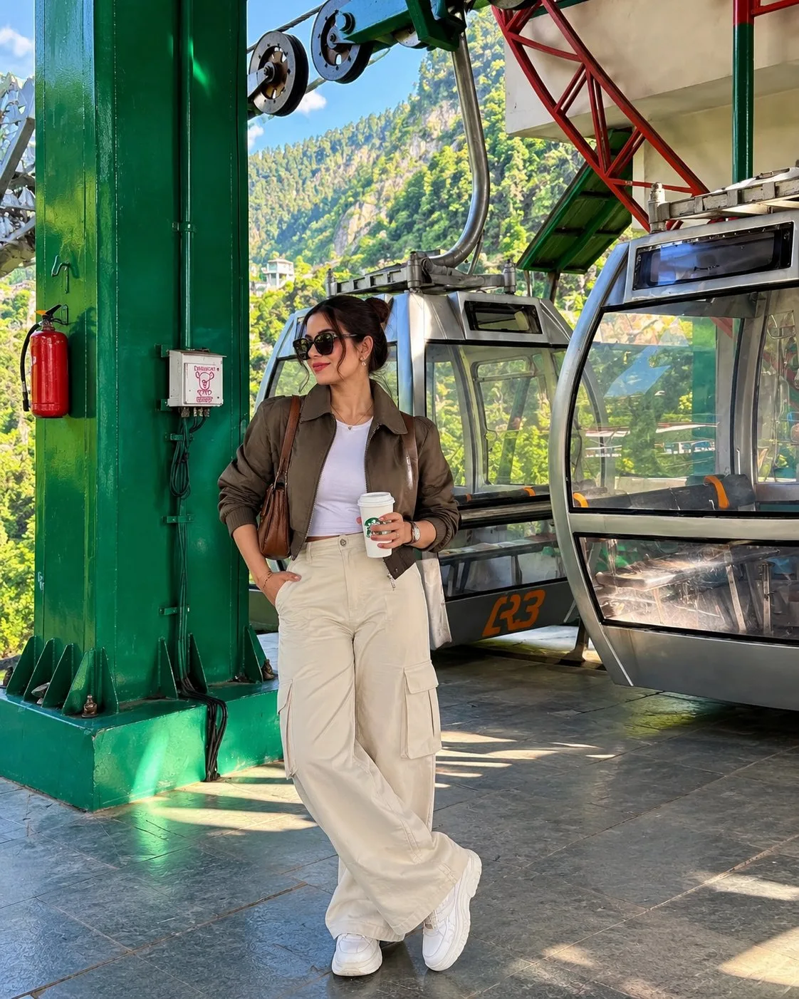 Mussoorie Ropeway Station Girl Photo