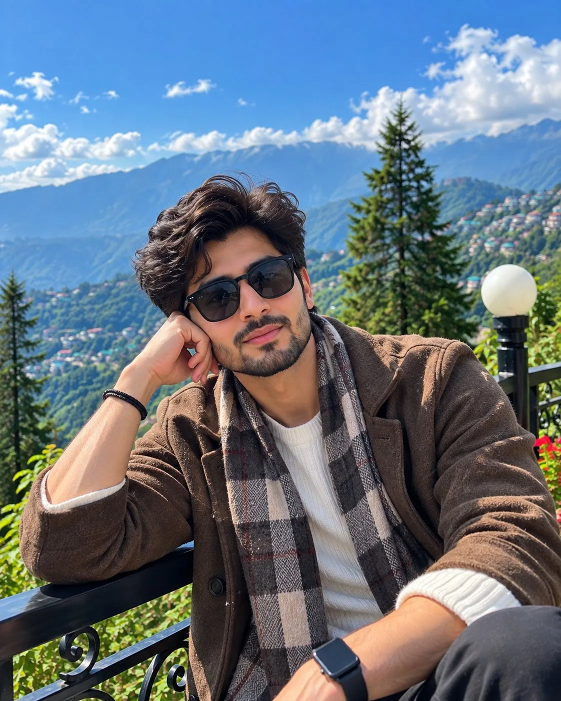 Mussoorie Winter Boy Close-Up Photo