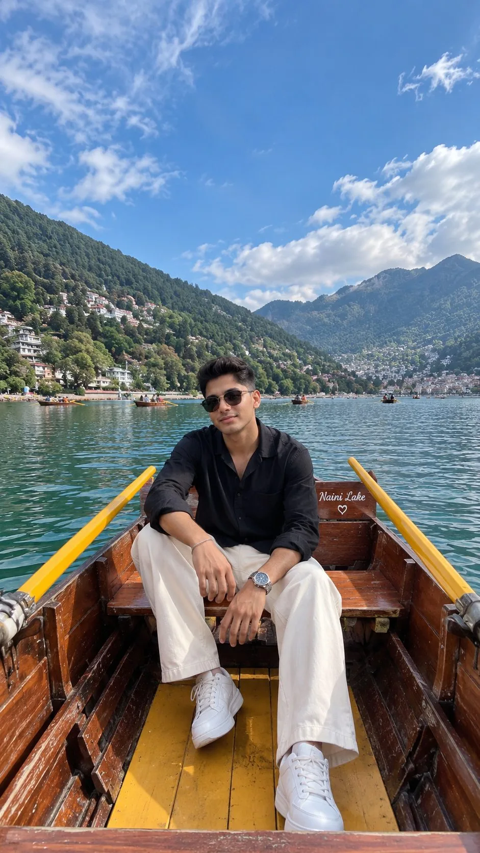 Naini Lake Boat Photography