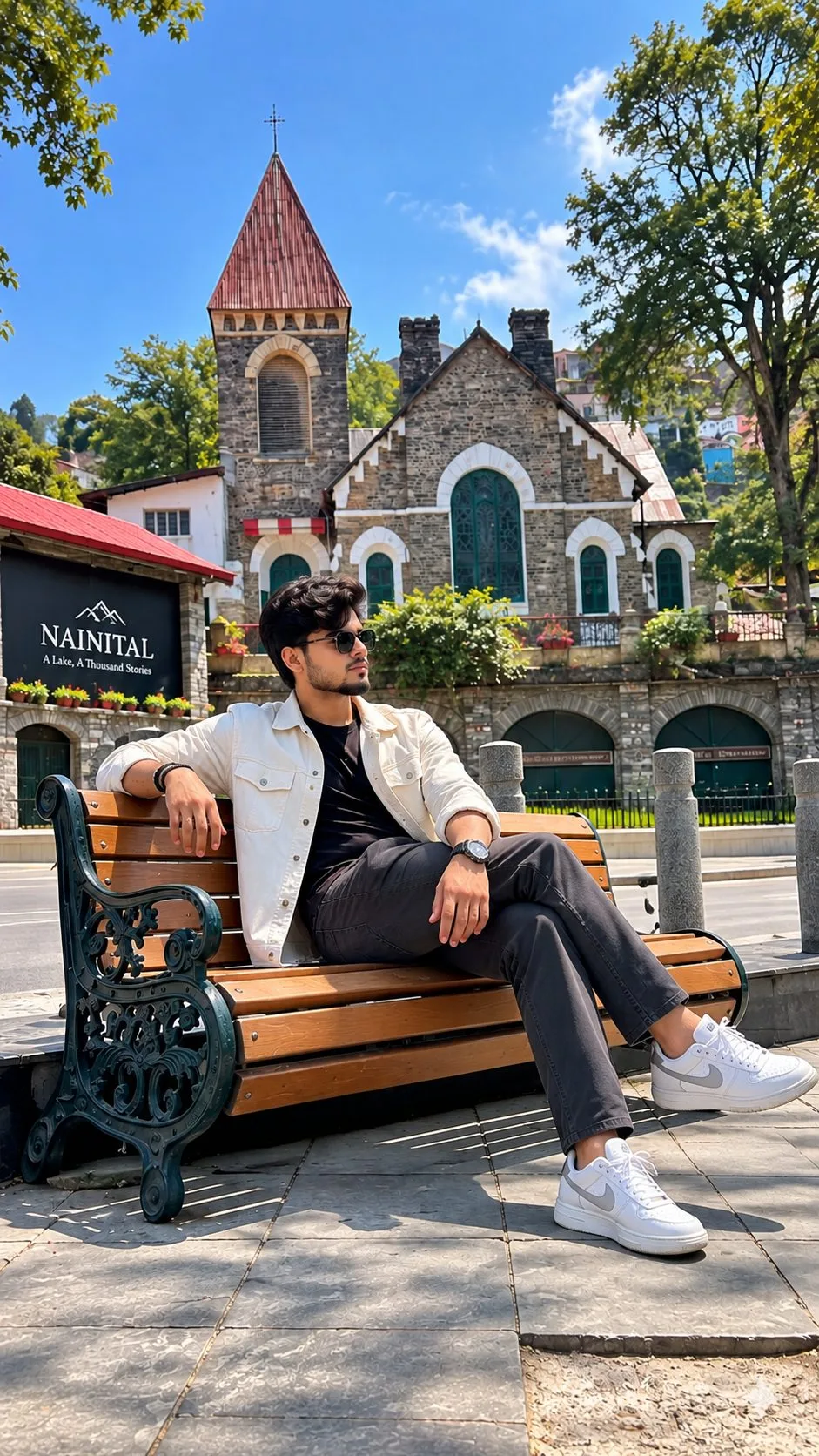 Nainital Church Street Look Portrait
