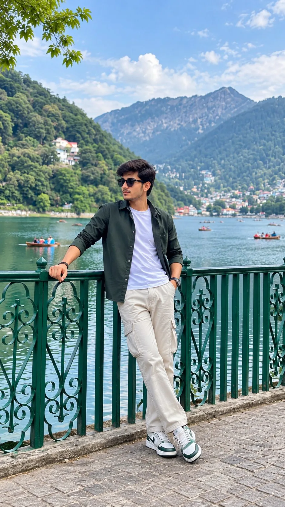 Nainital Lakeside Travel Look Portrait