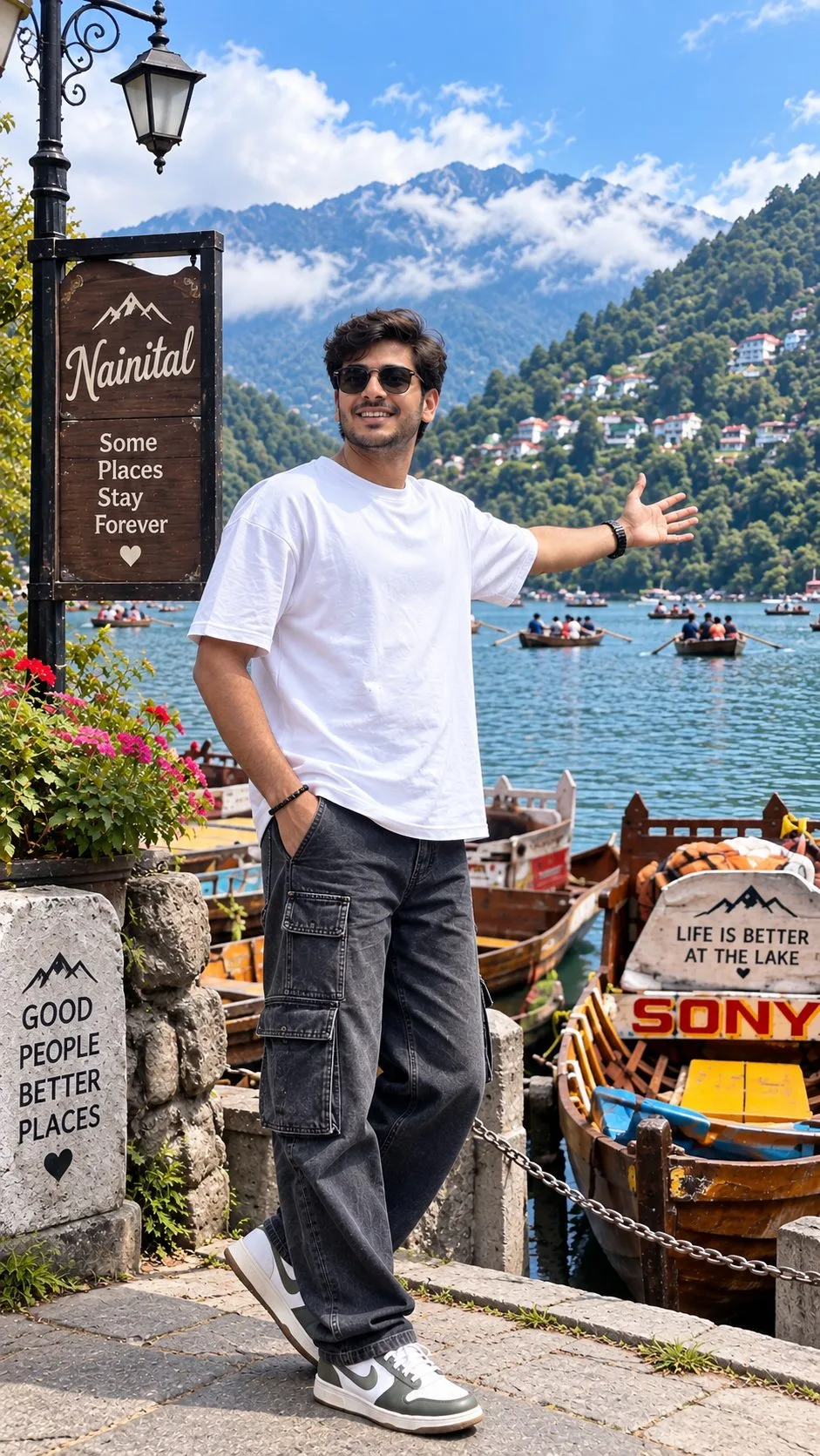 Nainital Lakeside Travel Look Style Portrait