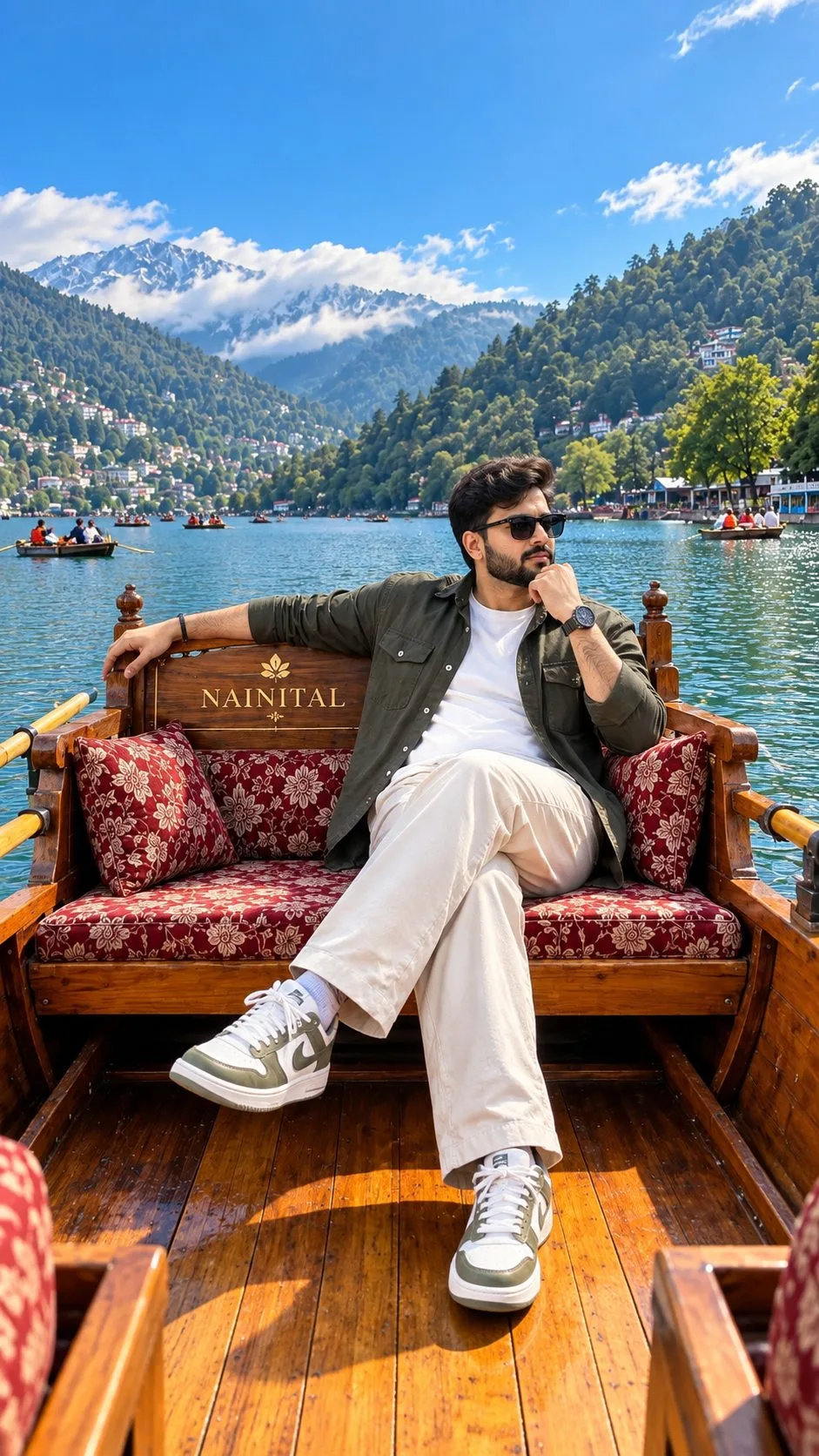 Nainital Luxury Boat Look Portrait