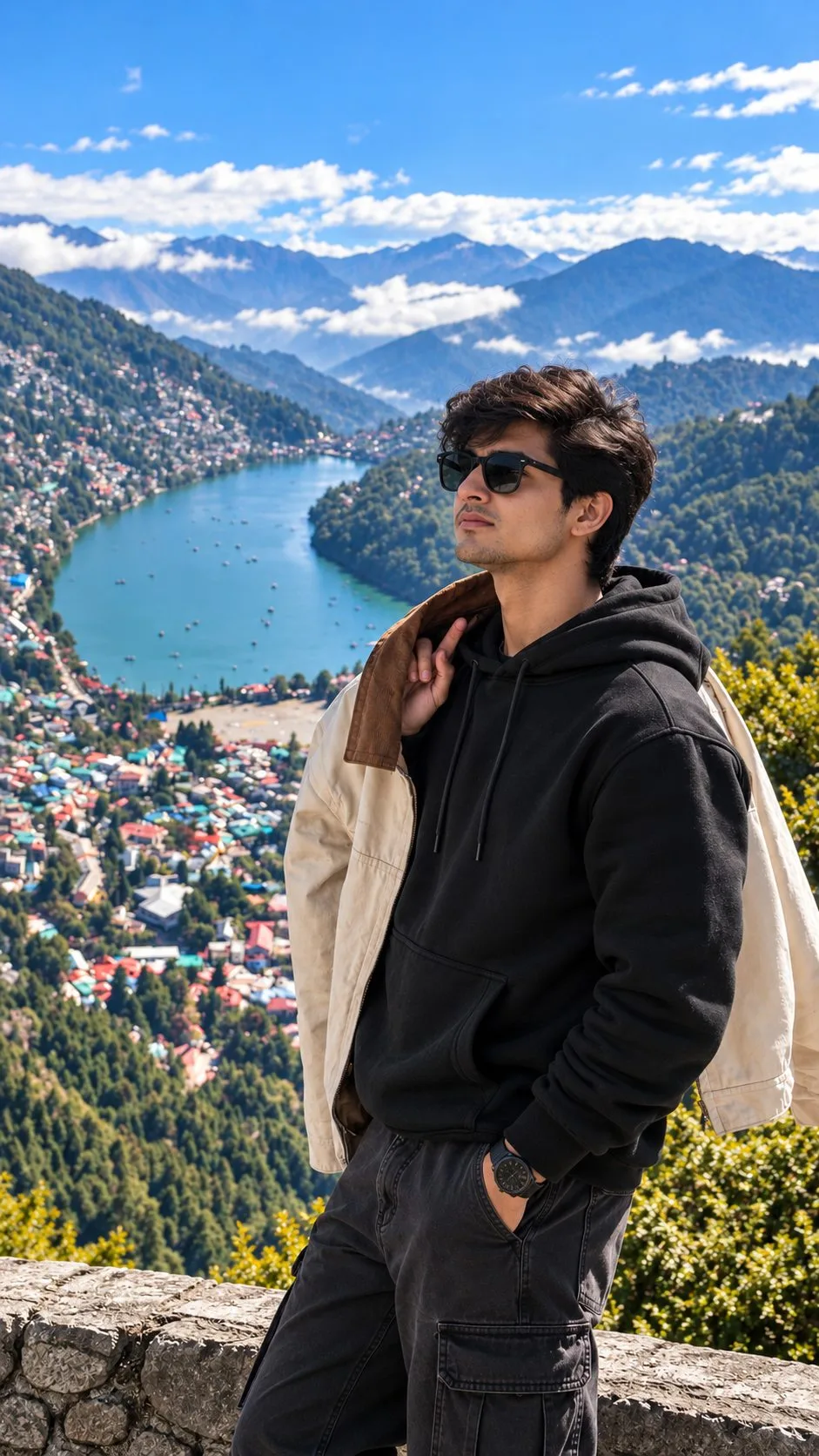Nainital Mountain View Look