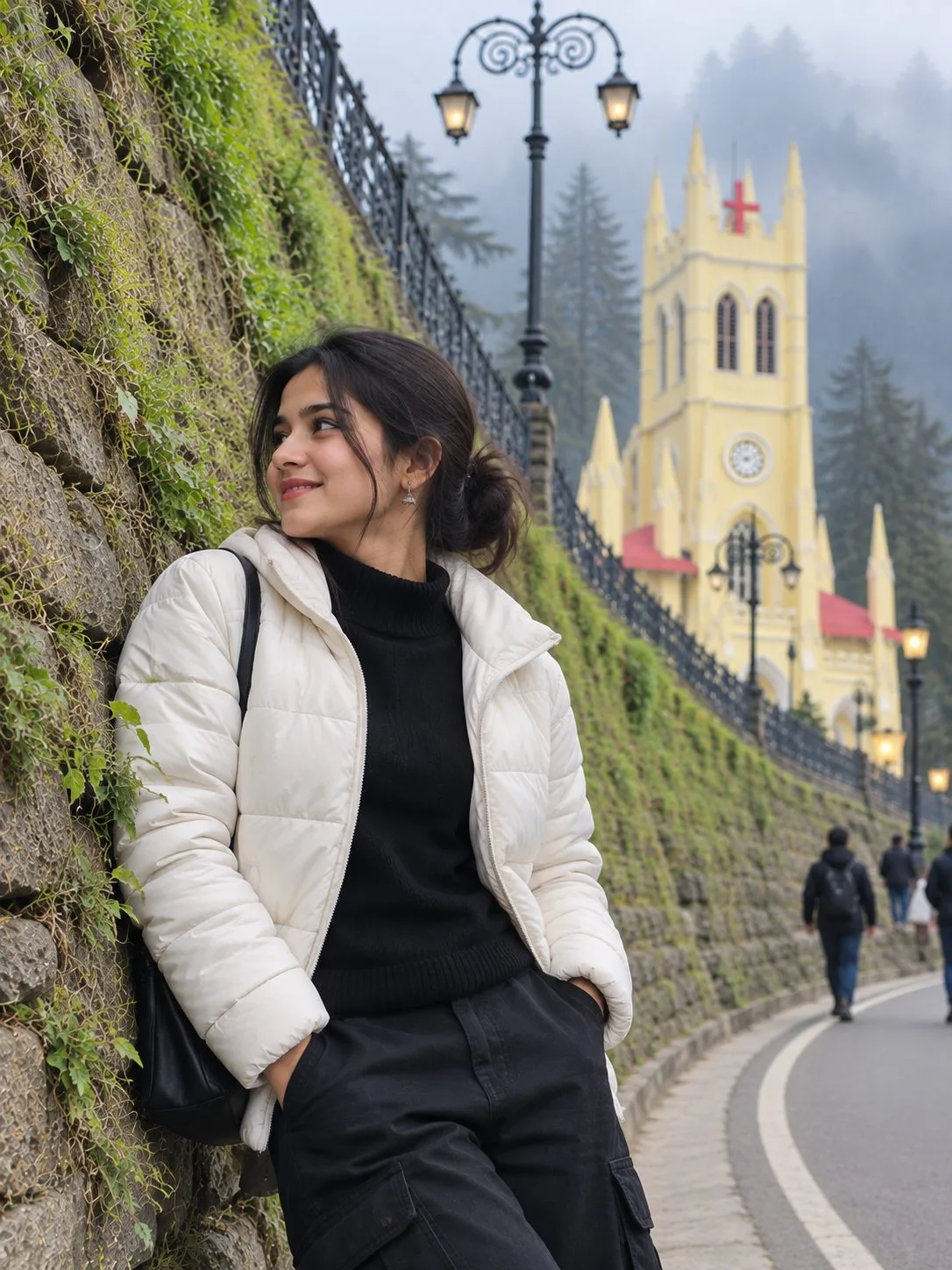 Shimla Christ Church Girl Photo