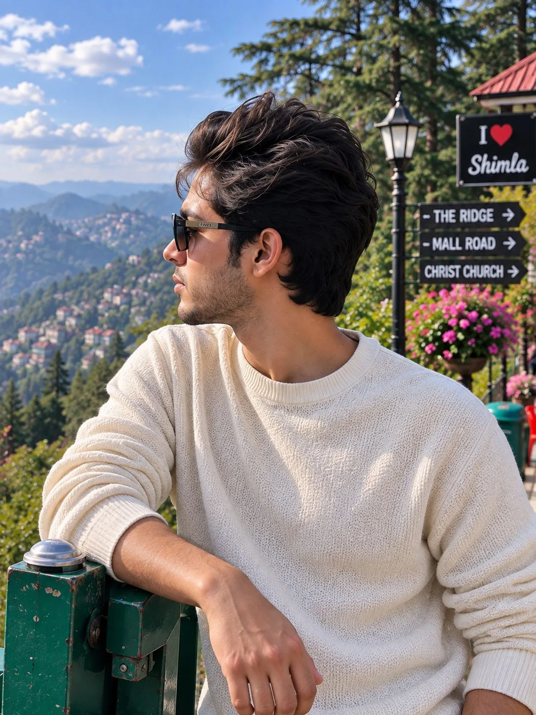 Shimla Mountain View Close-Up Photo