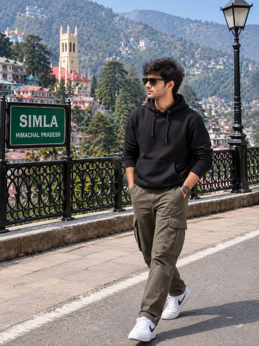 Simla Walking Boy Photo