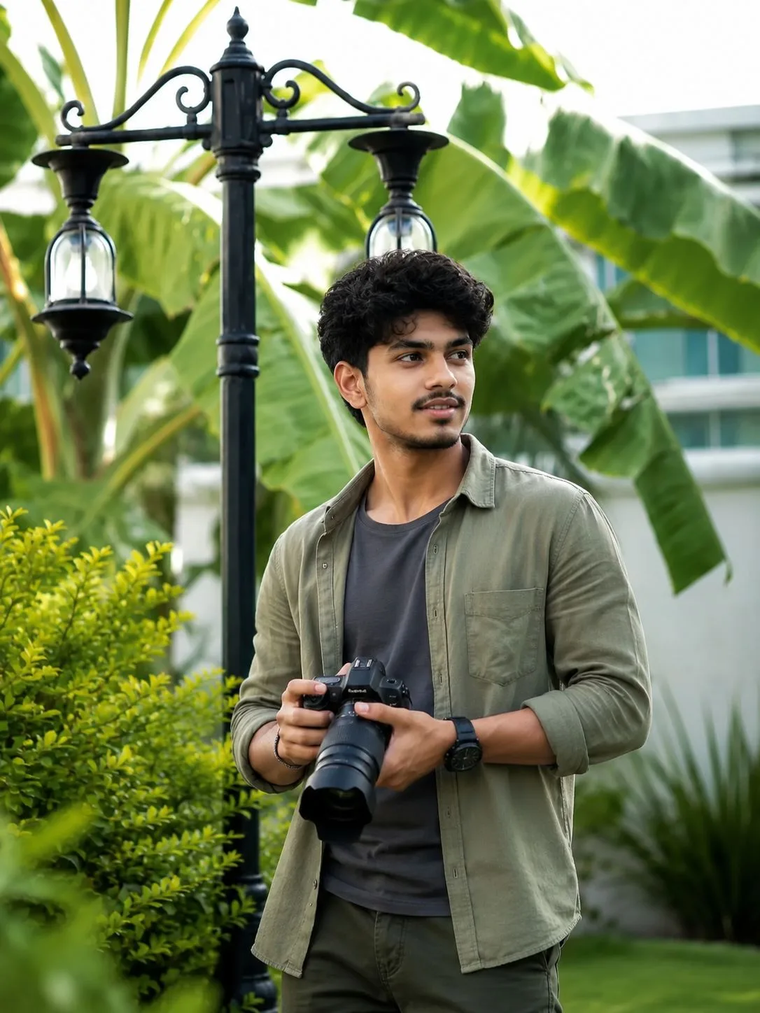 The Young Photographer — Tropical Garden