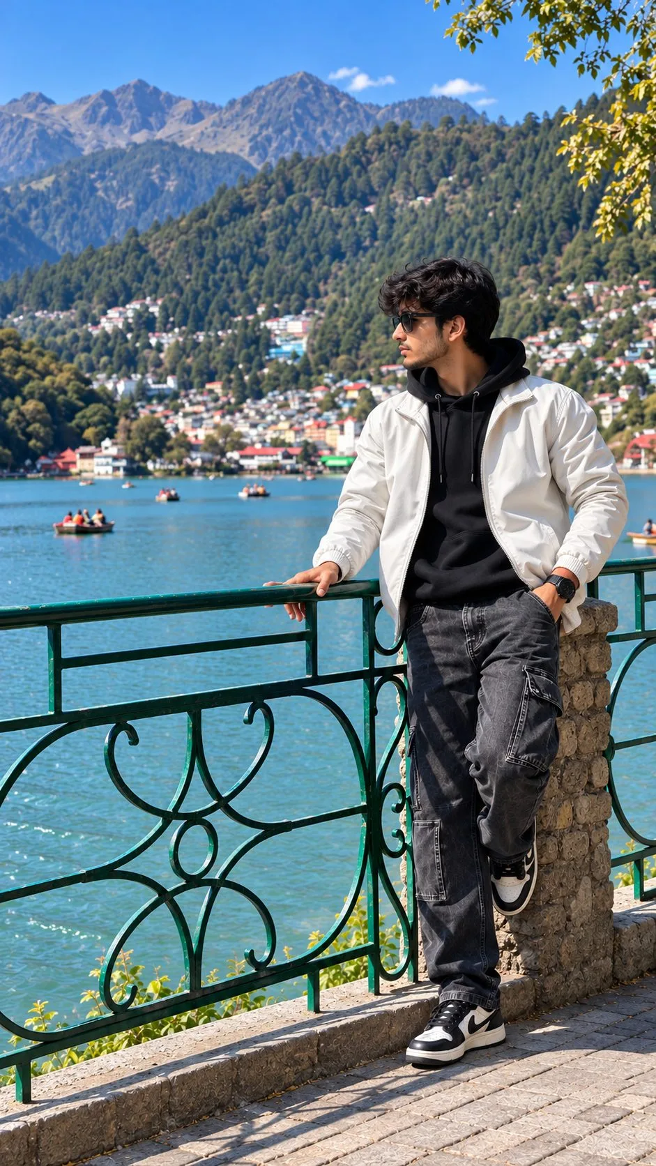 White Jacket Nainital Lake Look